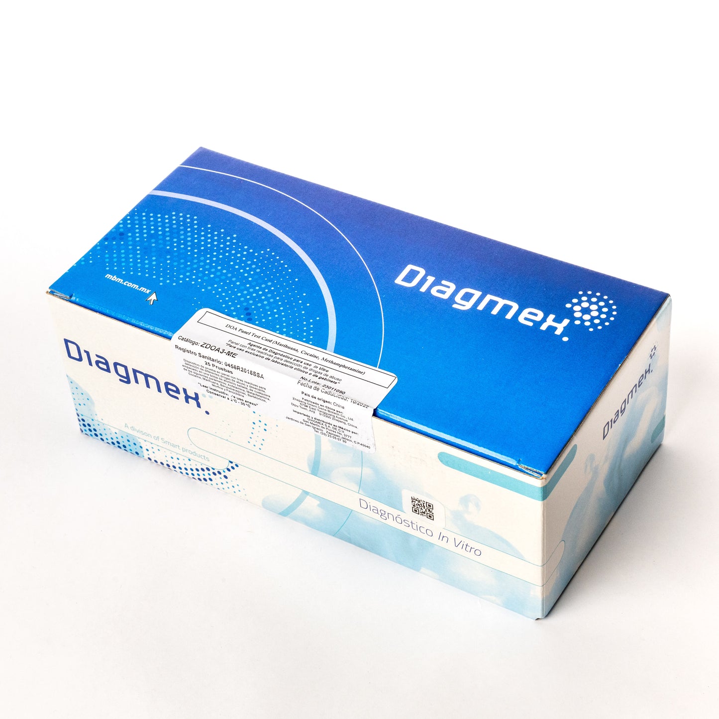 DIAGMEX - MULTIDROGAS 3P (THC/COC/MET) C/25