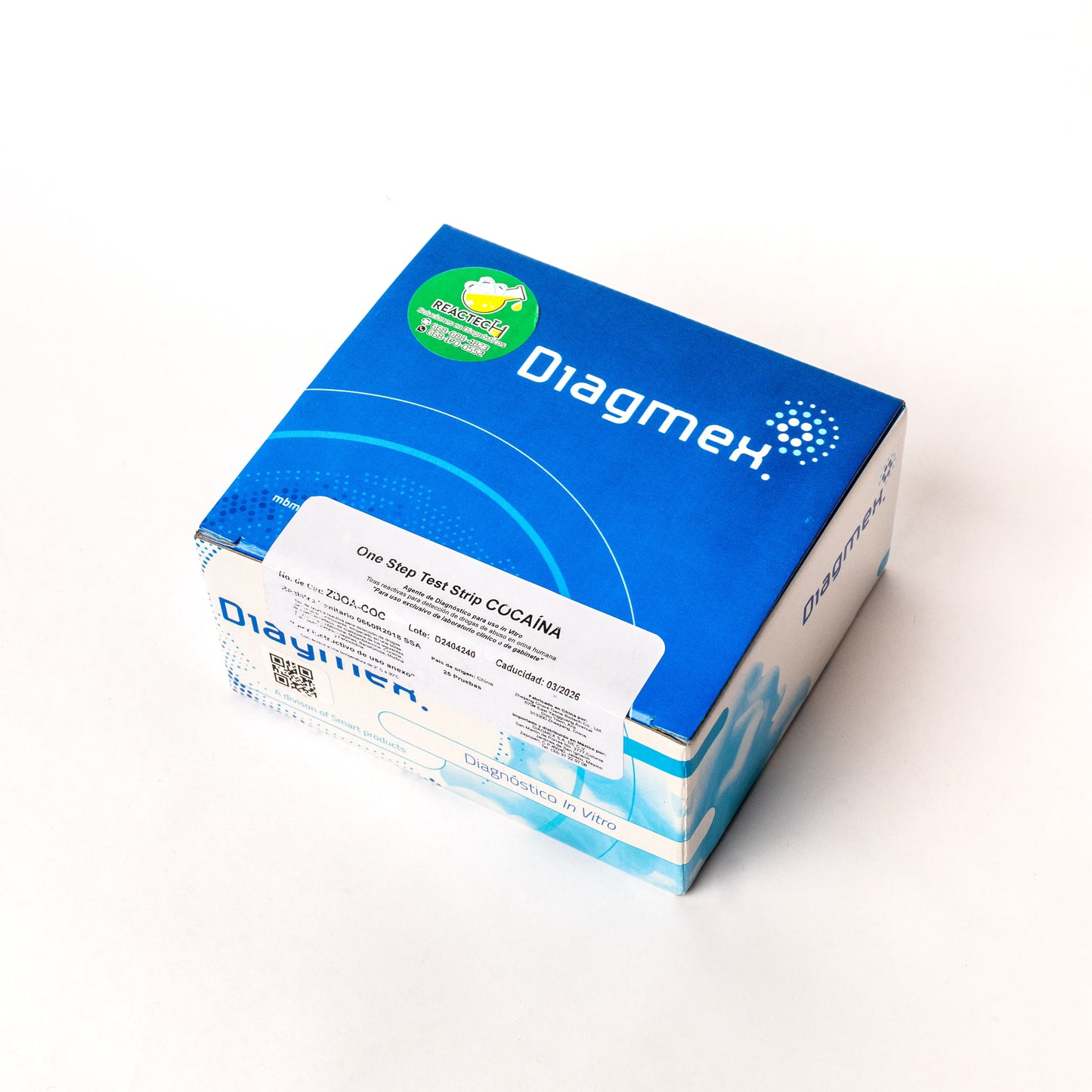 DIAGMEX - ANTIDOPING COCAINA C/25 TIRAS