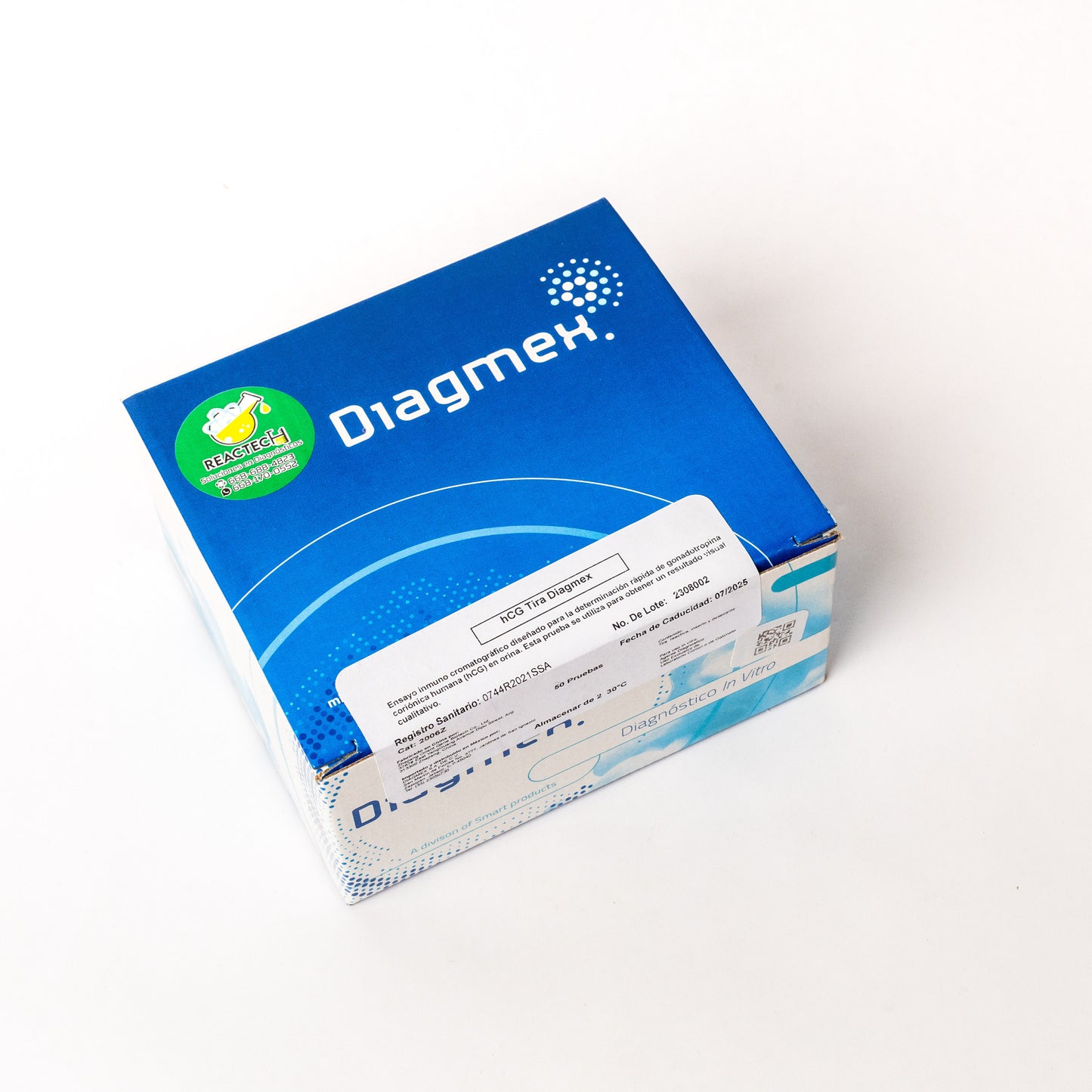 DIAGMEX - PRUEBA DE EMBARAZO C/50 TIRAS