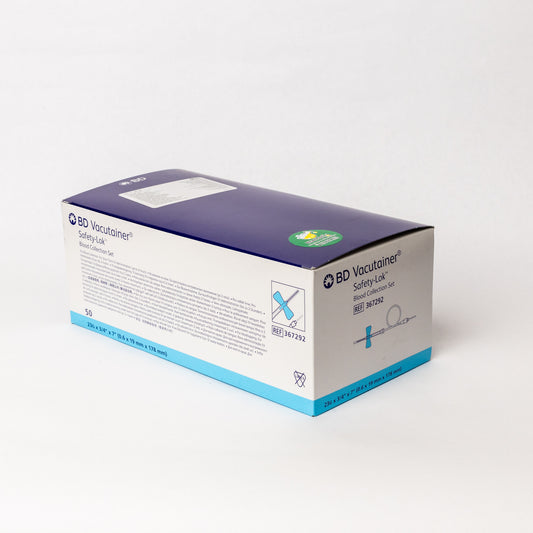 BD VACUTAINER - AGUJA MARIPOSA AZUL C/50