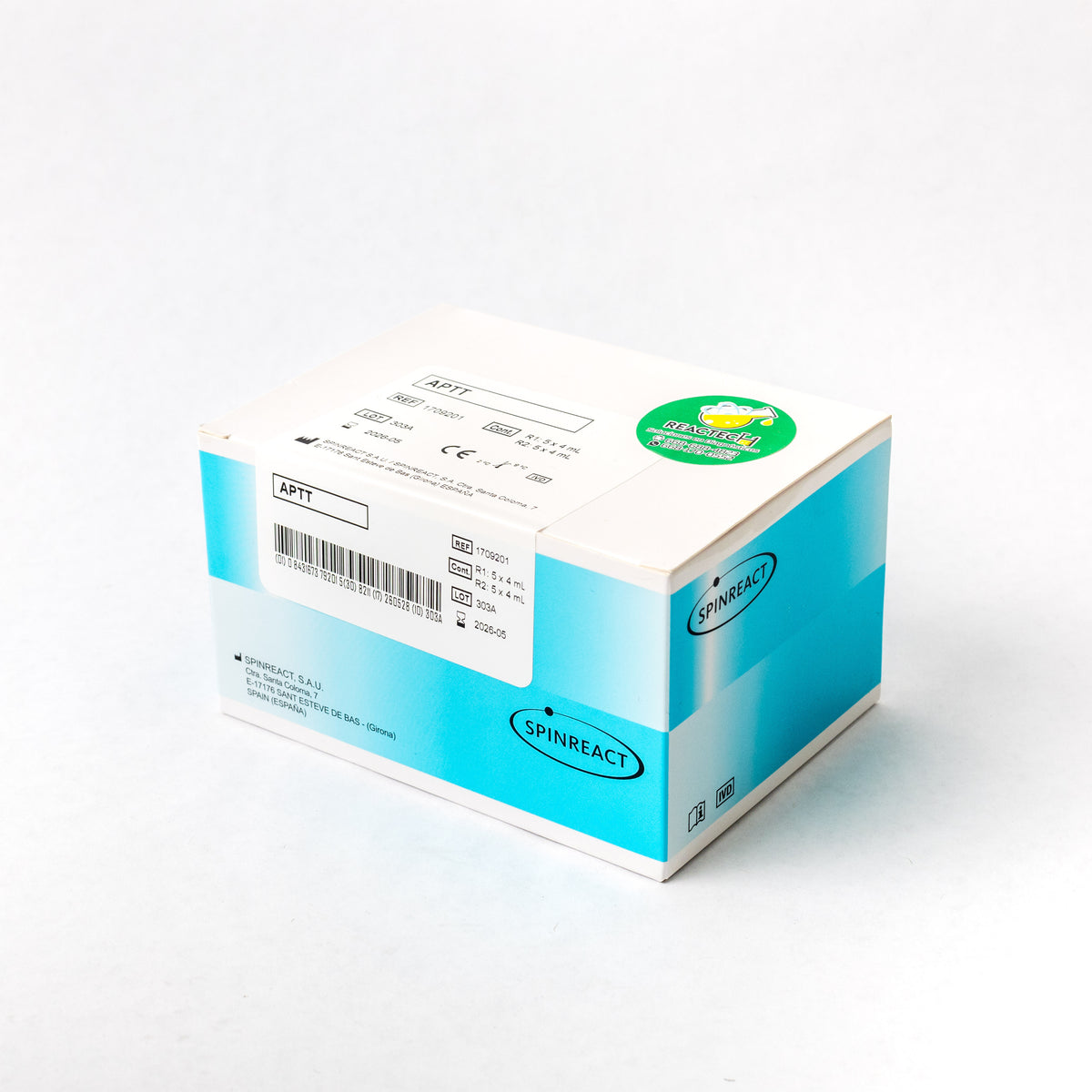 SPINREACT - APTT 5+5 x 4ml Cod. 1709201
