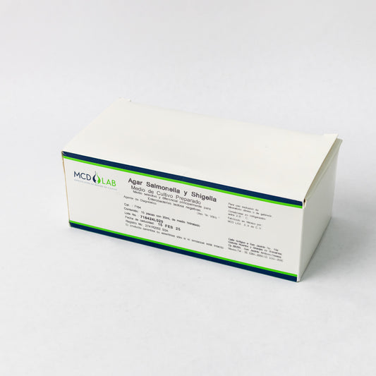 MCD LAB - AGAR SALMONELA Y SHIGELLA C/10 PLACAS