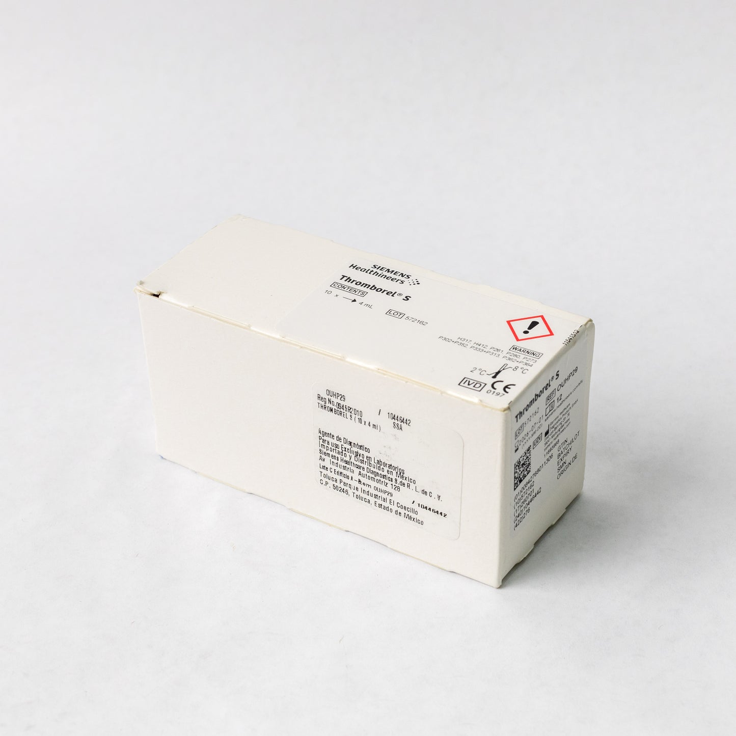 SIEMENS-THROMBOREL TP S 10X4ml