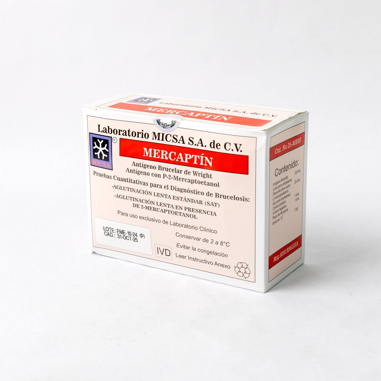 MICSA-MERCAPTIN KIT 25ml