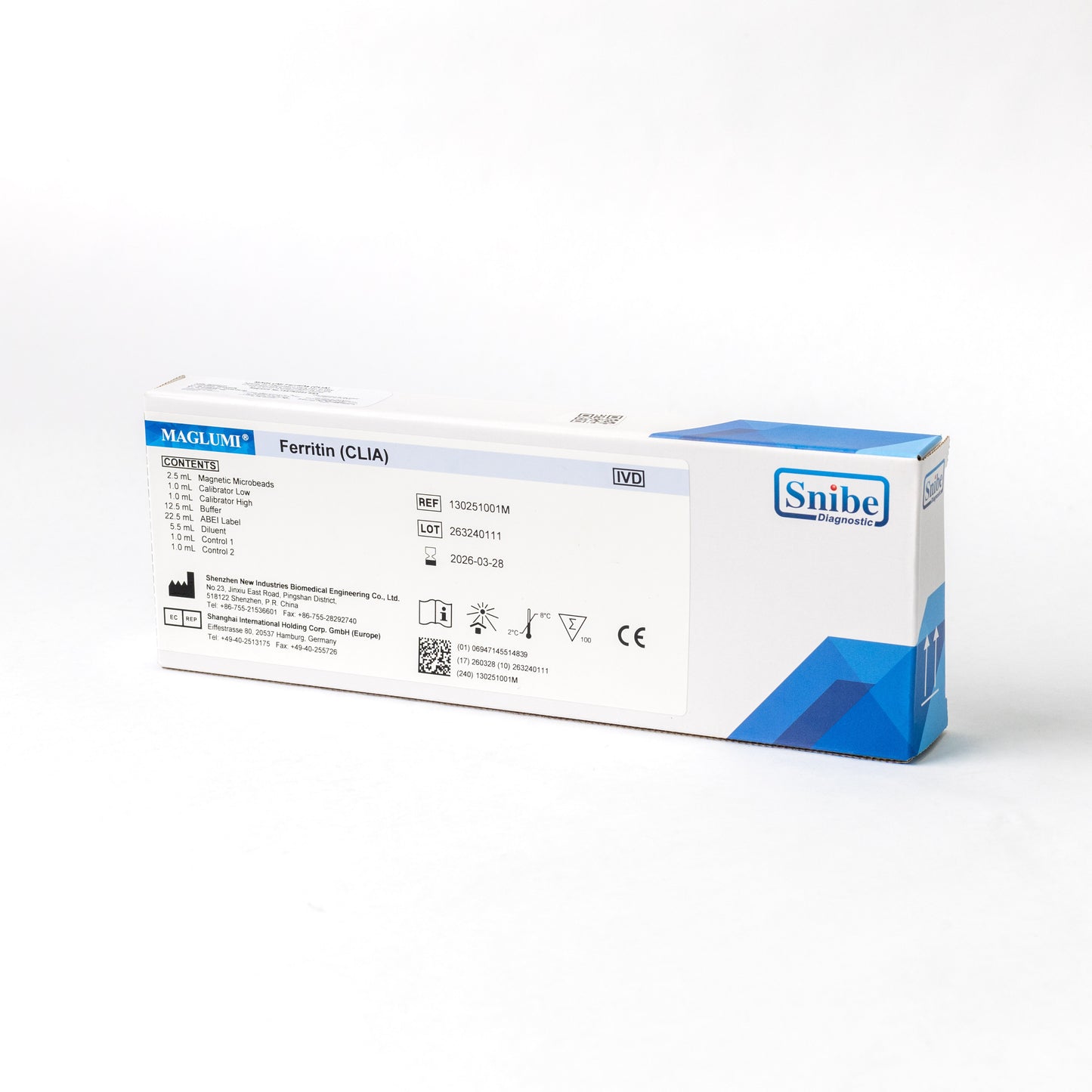 MAGLUMI-FERRITINA 100 PBAS 2G 130251001M