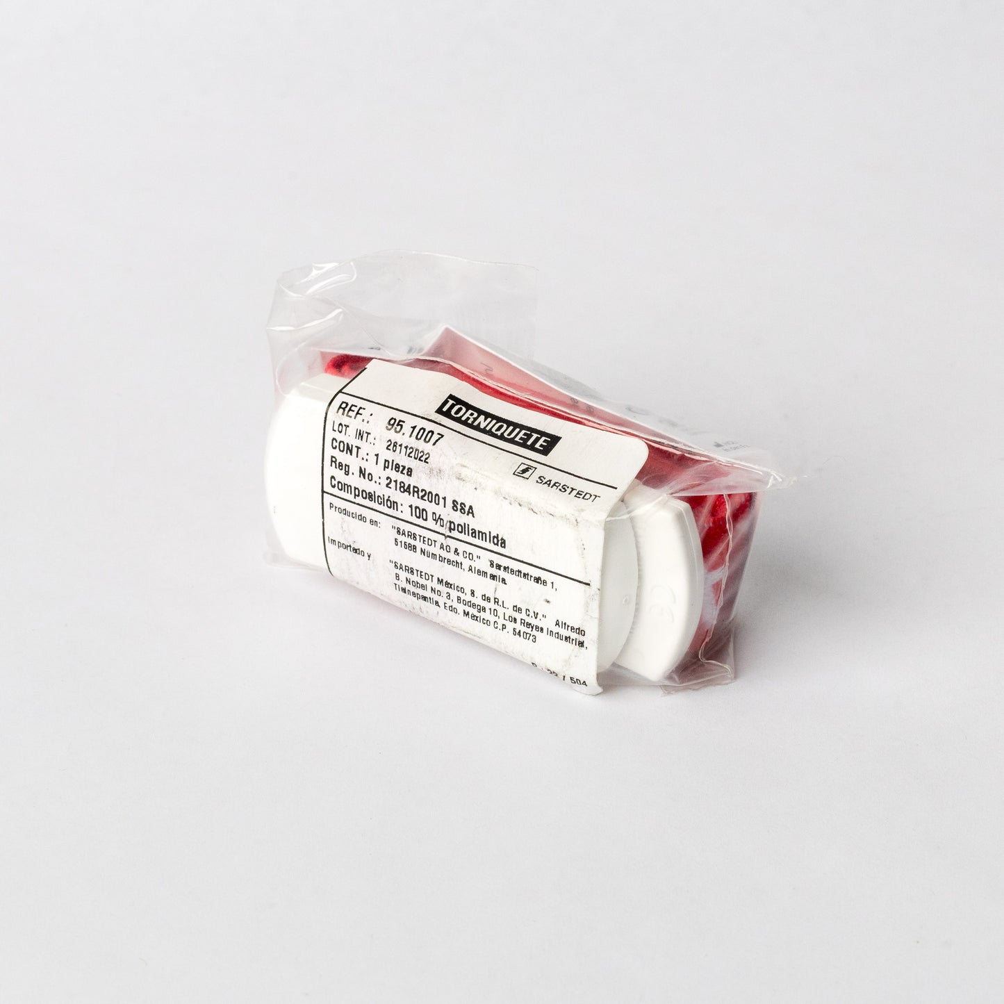 SARSTEDT-TORNIQUETE VENOSO REUTILIZABLE C/SEGURO