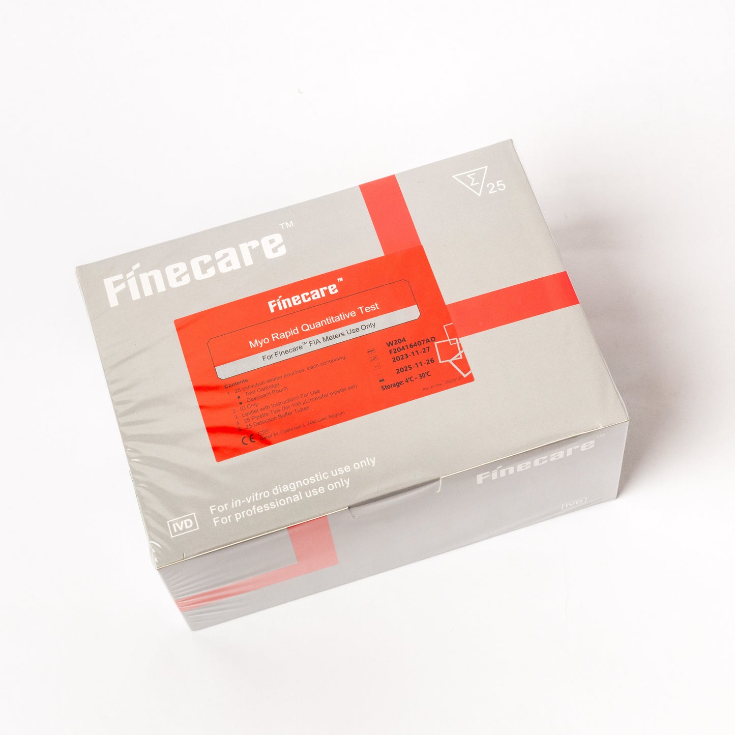 FINECARE - MYO (MIOGLOBINA) C/25 WONDFO