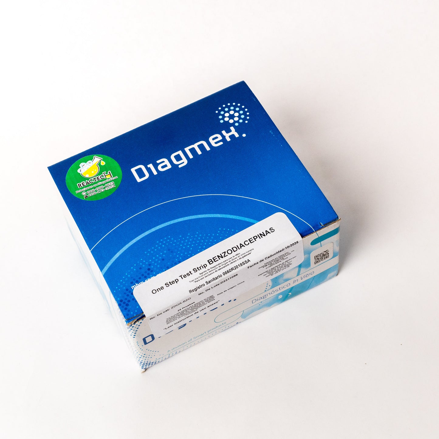 DIAGMEX - ANTIDOPING BENZODIAZEPINAS C/25 TIRAS