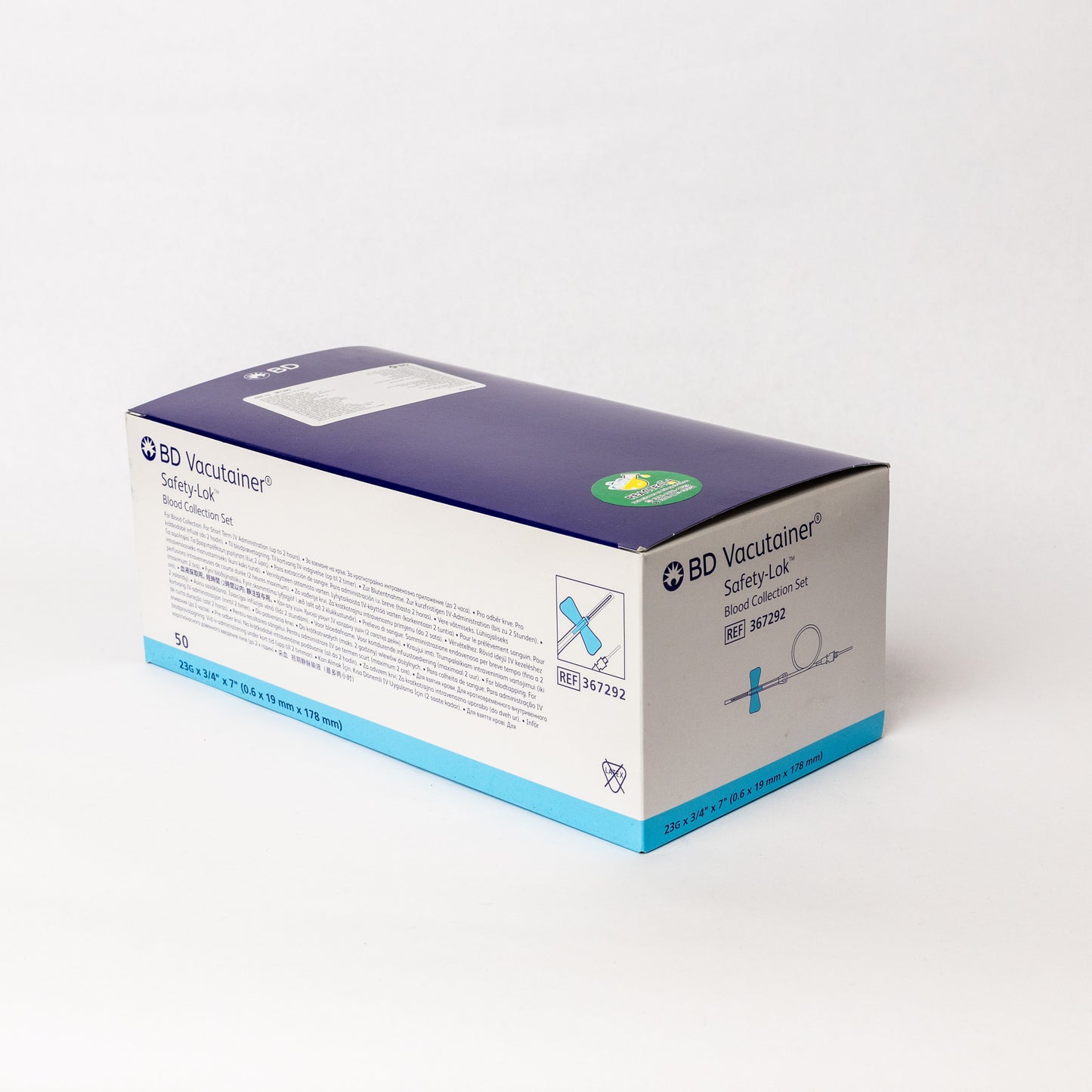 BD VACUTAINER - AGUJA MARIPOSA AZUL C/50