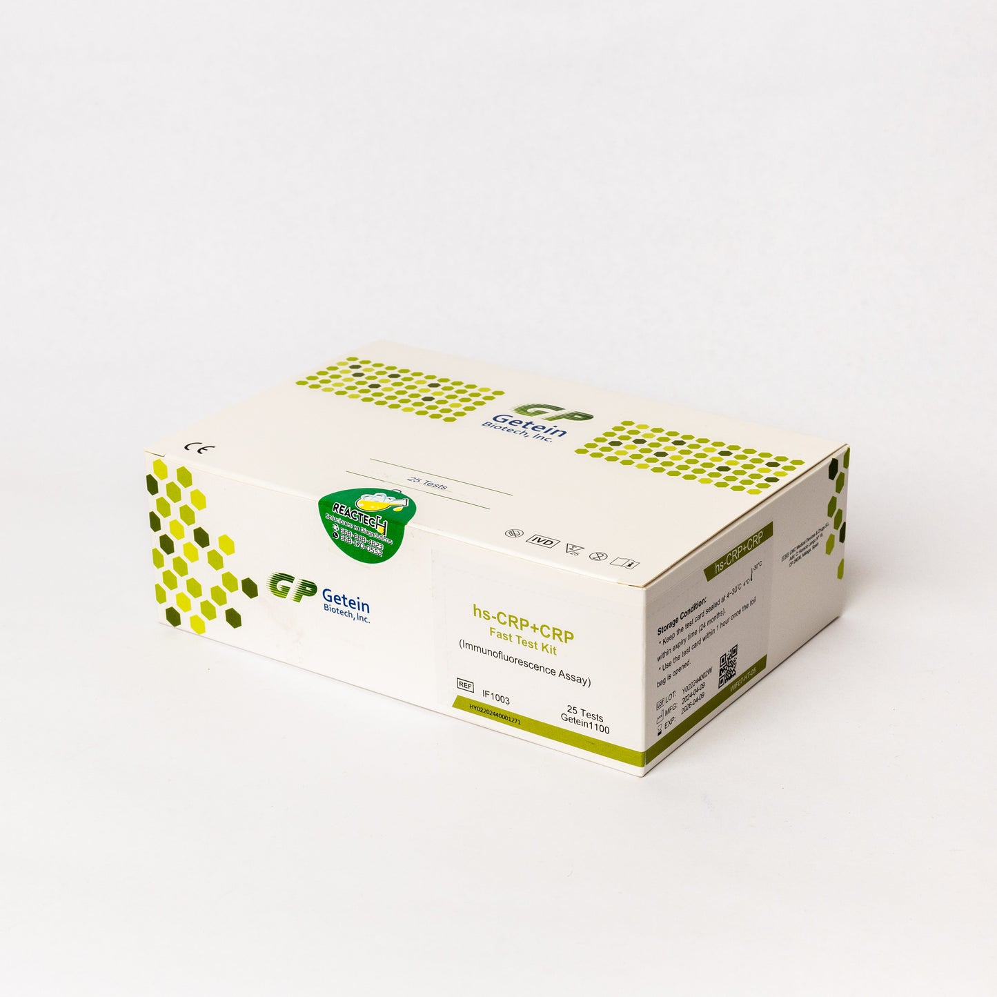 GP GETEIN BIOTECH-(hs-CRP+CRP) C/25