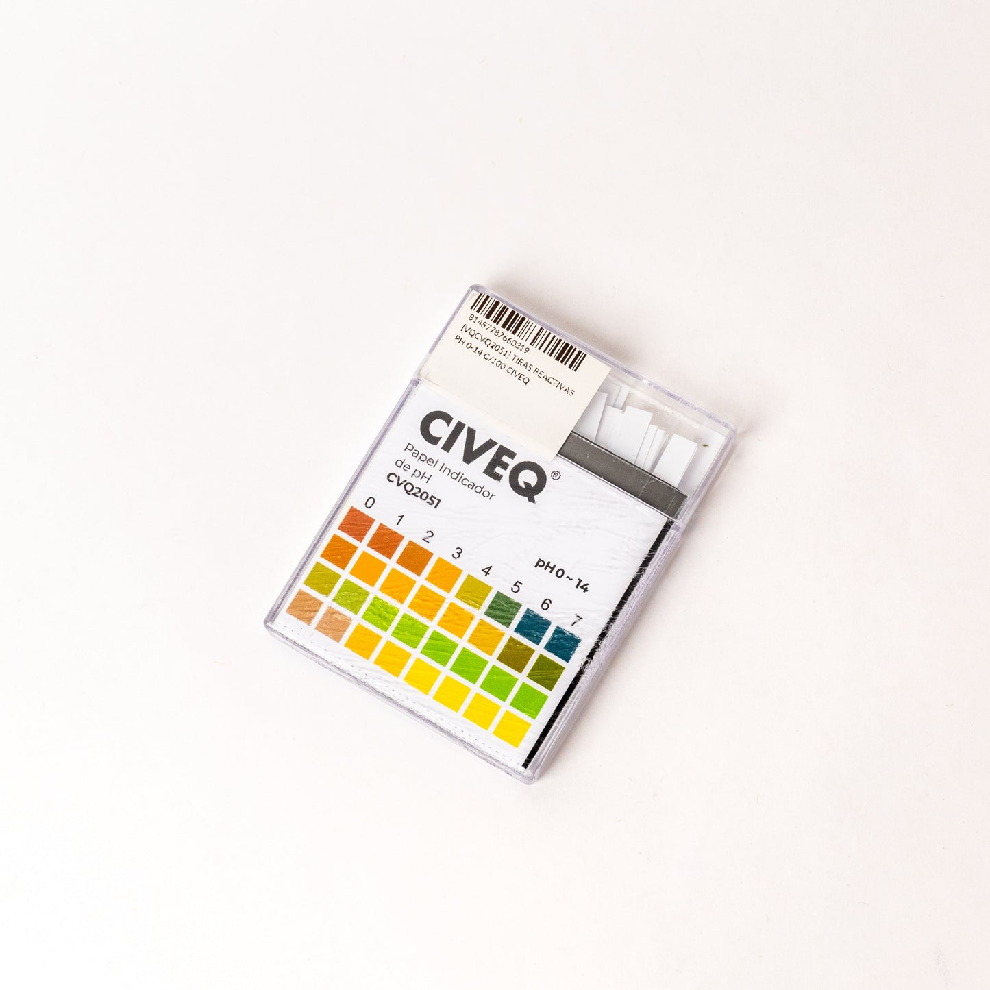 CIVEQ - TIRAS DE PH C/100 PZAS