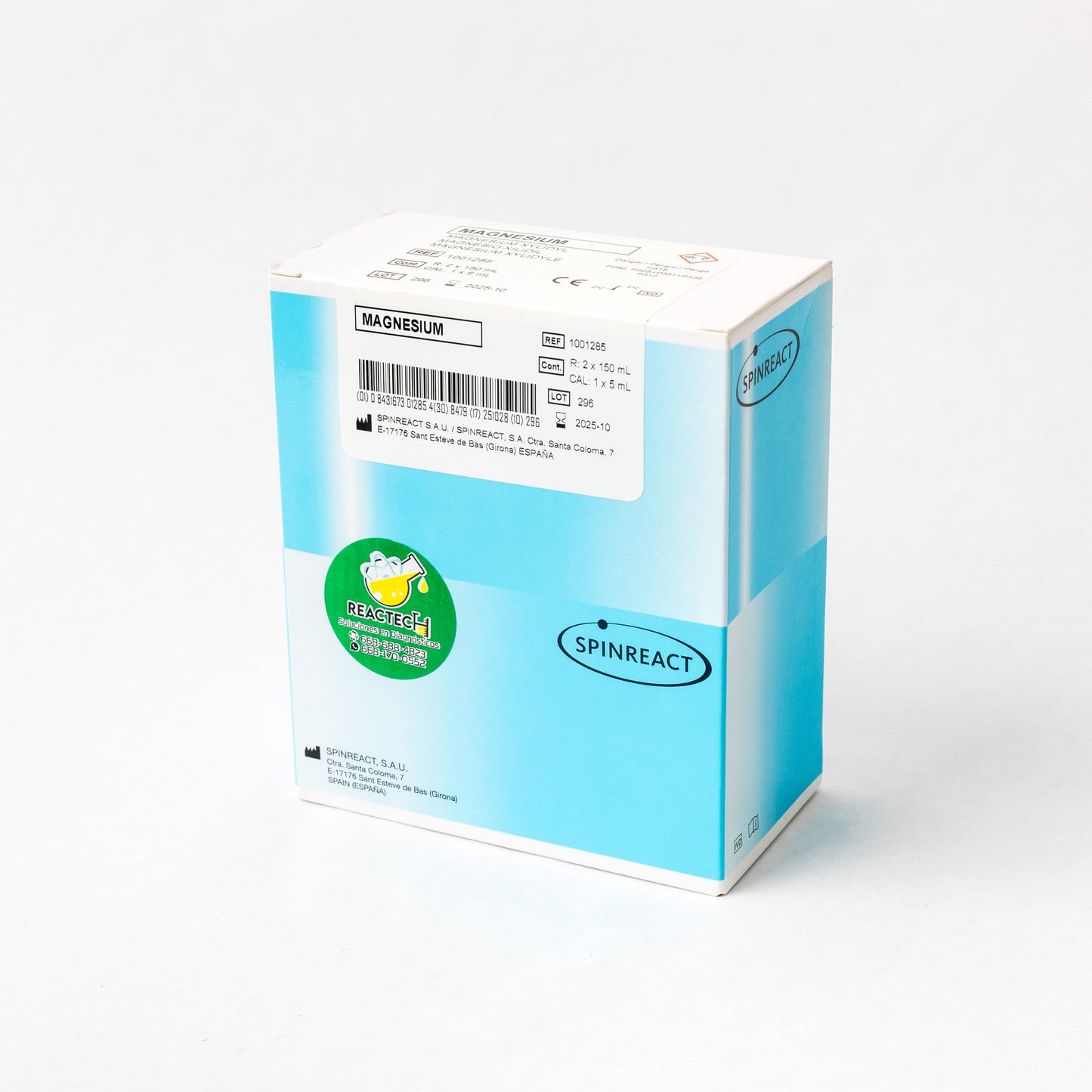 SPINREACT - MAGNESIO XILIDIL 2x150ml Cod. 1001285