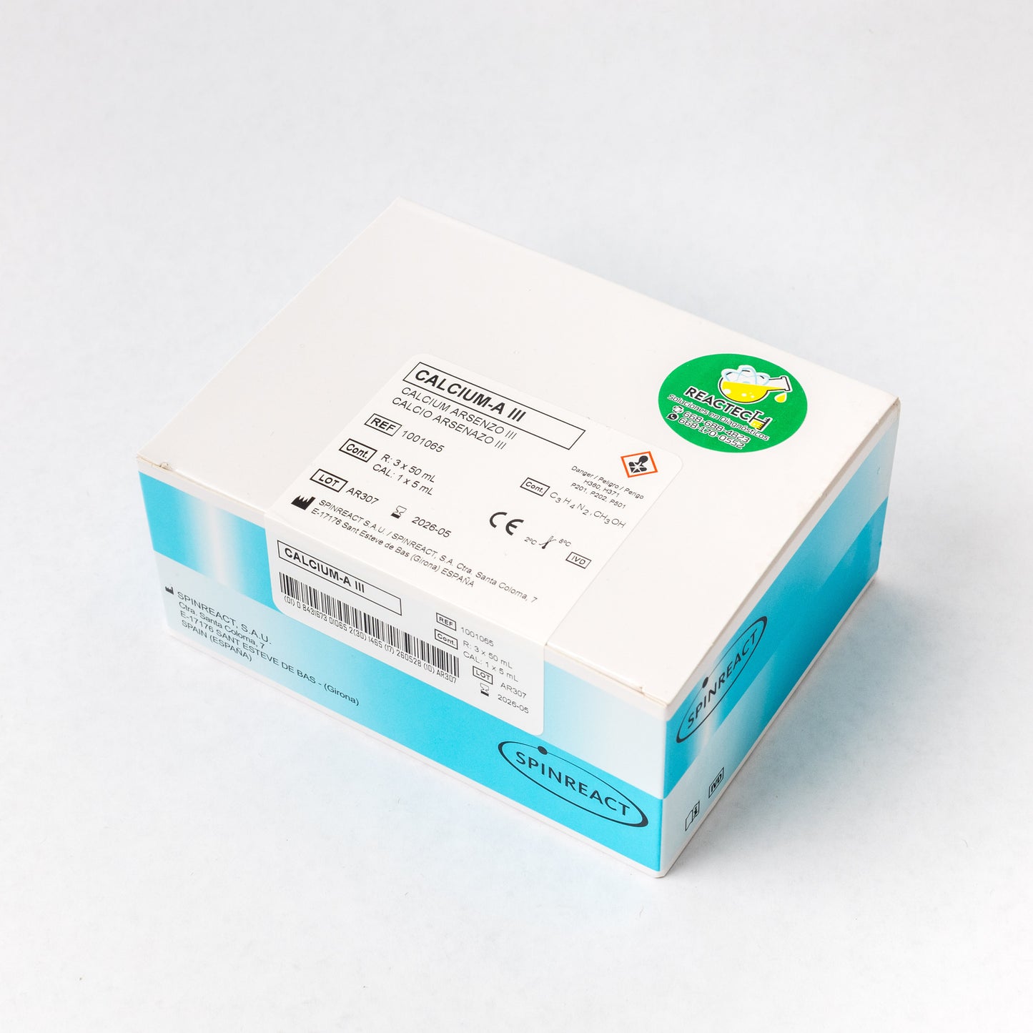 SPINREACT - CALCIO ARSENAZO III 3x50 ml Cod. 1001065