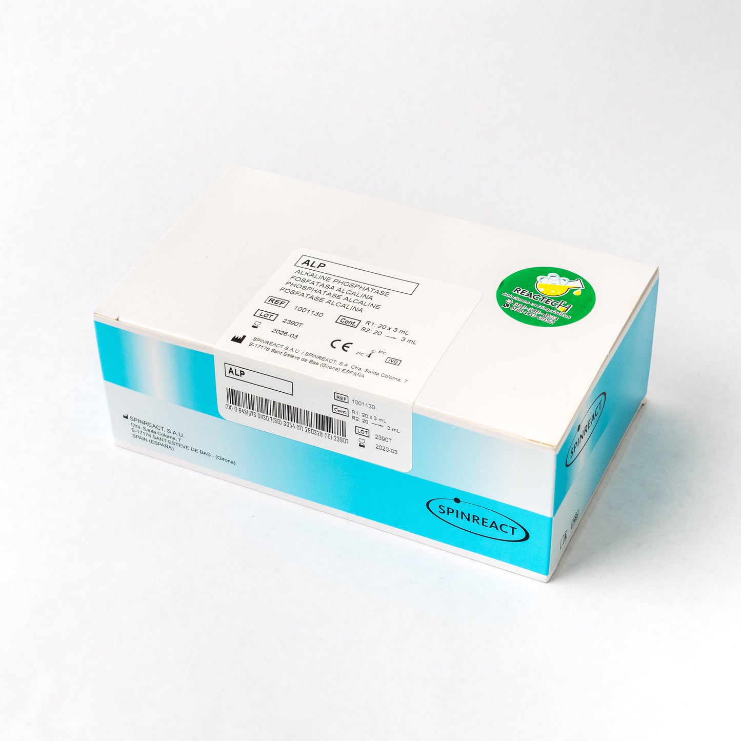 SPINREACT - FOSFATASA ALCALINA 20x3ml Cod. 1001130