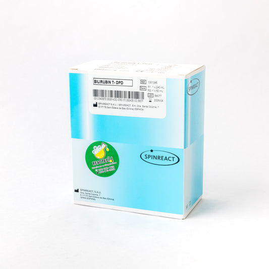 SPINREACT - BILIRRUBINA TOTAL DPD 1x240 ml + 1X60 ml Cod. 1001046