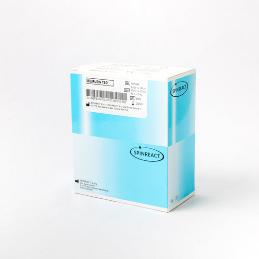 SPINREACT - BILIRRUBINA TOTAL Y DIRECTA 2x150ml + 1x10ml Cod. 1001044