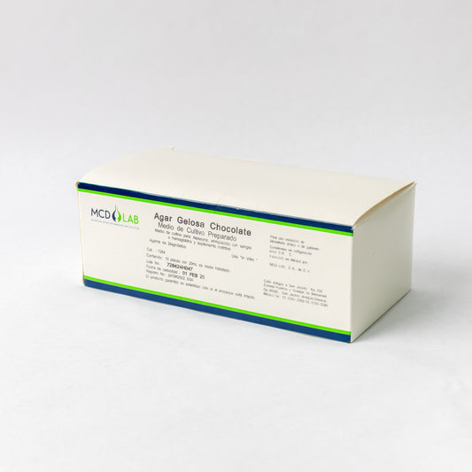 MCD LAB - AGAR GELOSA CHOCOLATE C/10 PLACAS cat. 7284