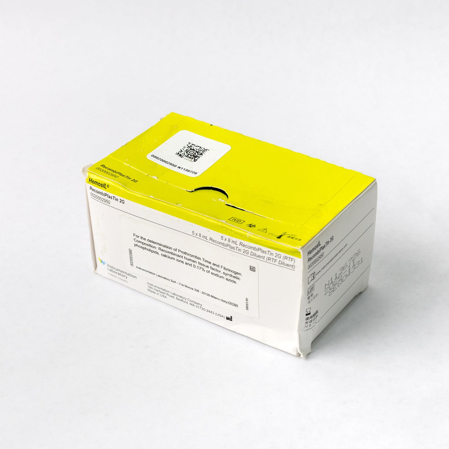 HEMOSIL-RecombiPlasTin 2G (RTF) 5X8ml