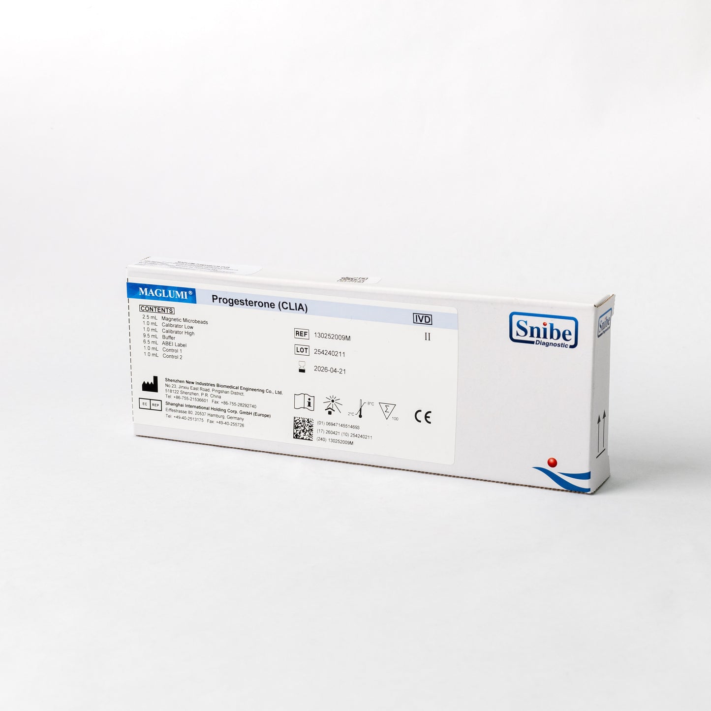 MAGLUMI-PROGESTERONA 100PBAS 2G 130252009M