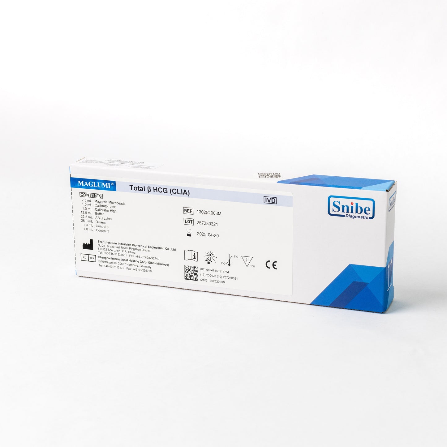 MAGLUMI-HCG/b 2G 100 PBAS 130252003M