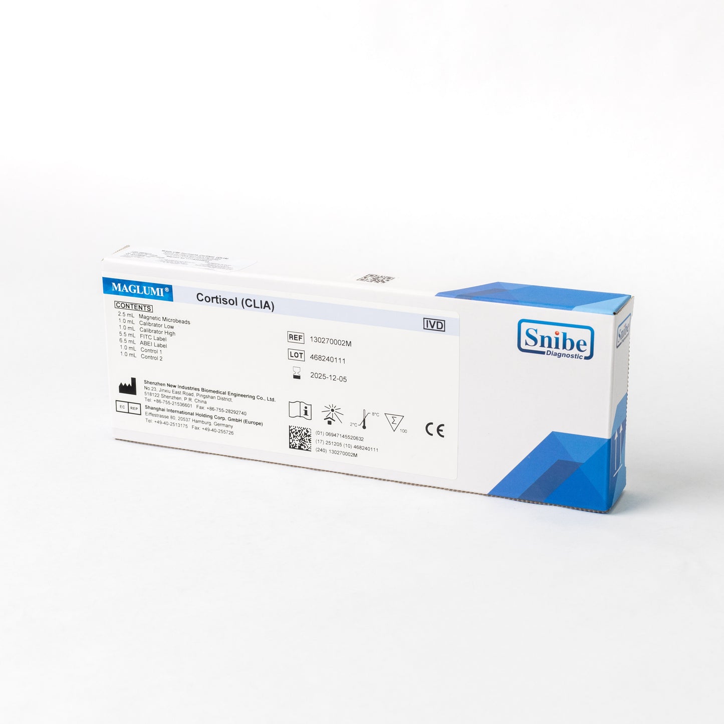 MAGLUMI-CORTISOL 100 PBAS 2G 130270002M