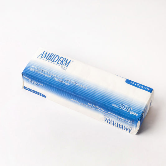AMBIDERM - GASA NO ESTERIL 12 PLIEGOS 7.5x5cm C/200