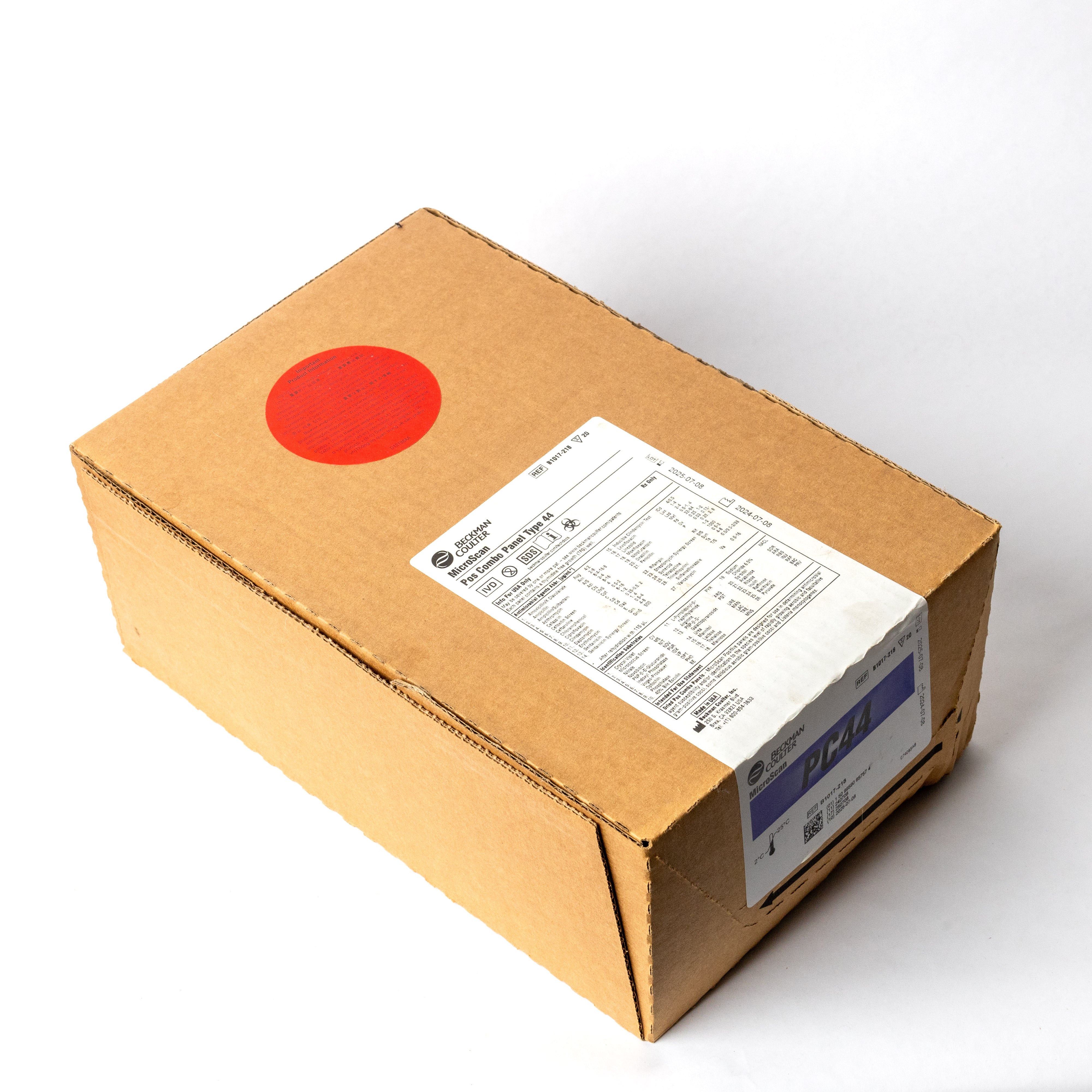 MICROSCAN-PANEL POSITIVO 44 C/20 PIEZAS – Reactech