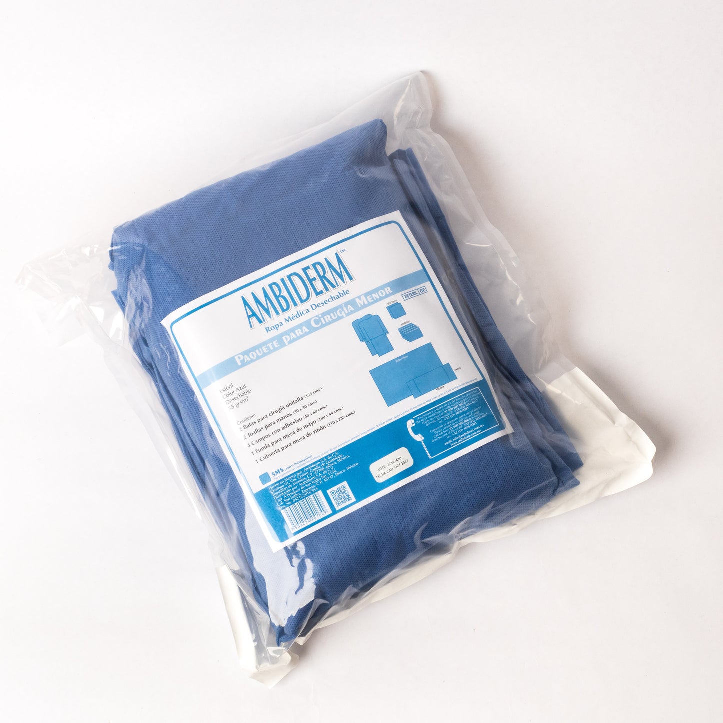 AMBIDERM - PAQUETE P/CIRUGIA MENOR ESTERIL